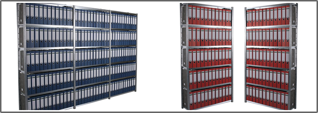 stellingkast als archiefstelling
